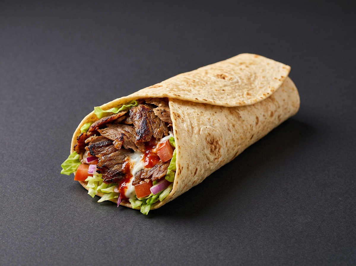 Pounder & Kebab Roll